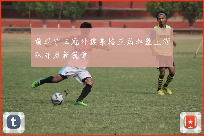 前辽宁三冠外援弗格正式加盟上海队开启新篇章